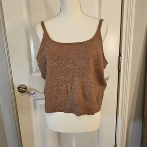 Old Navy cropped tank sweater size XL